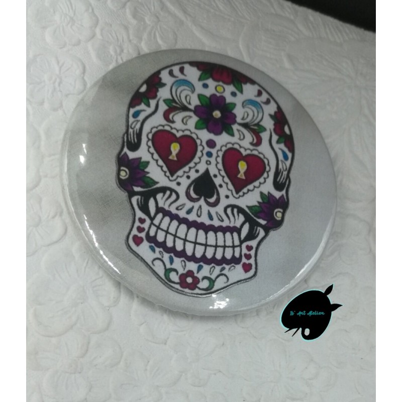 badge-tete-mexicaine-58mm@isartatelier