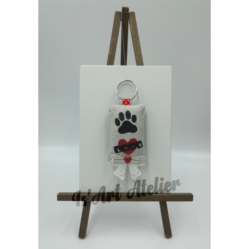 porte-cle-en-toile-avec-motif@isartatelier porte-cle-en-toile-avec-motif@isartatelier