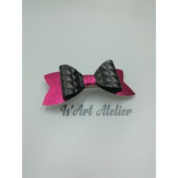 barrette-avec-noeud-simili-cuir@isartatelier