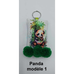 porte-cle-en-toile-panda-deperlant@isartatelier