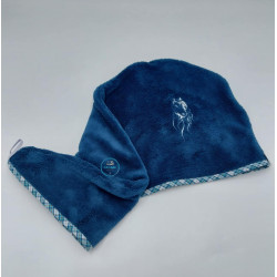 serviette-turban-seche-cheveux-cheval-brode@isartatelier