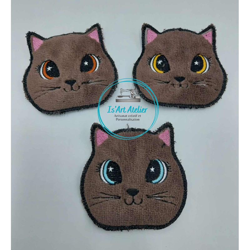 lingettes-demaquillantes-chat-brodees@isartatelier