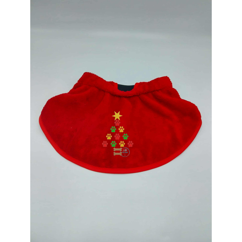 bavoir-sapin-papattes-de-noel-avec-elastique-pour-chien@isartatelier bavoir-sapin-papattes-de-noel-avec-elastique-pour-chien@isartatelier