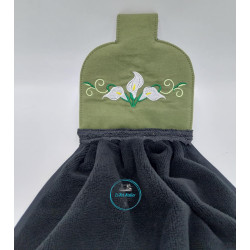 essuie-main-en-tissu-broderie-arum@isartatelier